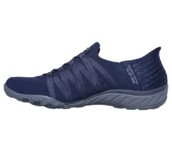Skechers Slip-ins: Breathe-Easy - Roll-With-Me 9 Skechers Slip-ins: Breathe-Easy - Roll-With-Me -Skechers Shop 100593 NVY D
